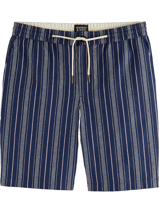 Fave Ανδρική Βερμούδα Navy Stripe