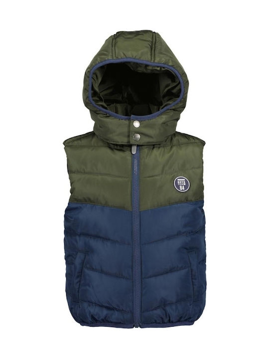 Kids' Casual Jacket Sleeveless Multicolour
