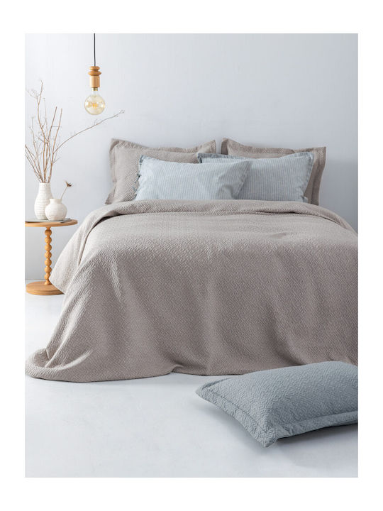 Palamaiki Zoe Pique Blanket Double 230x260cm Beige