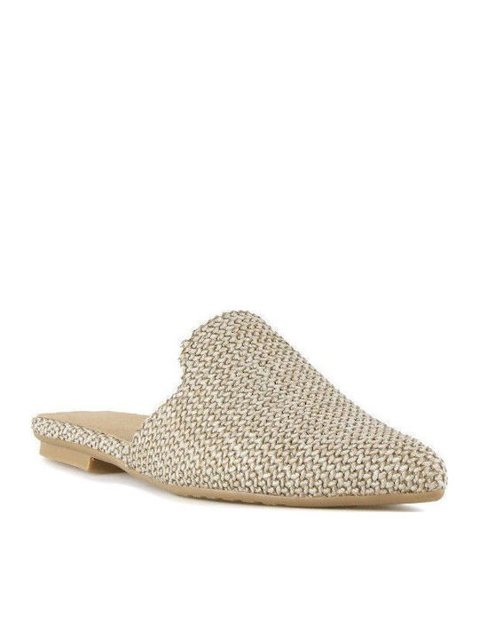 Silia D Mules με Τακούνι σε Καφέ Χρώμα