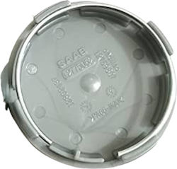 Capac central roată Saab 63mm carbon negru 1 bucată Capac central roată Saab 63mm carbon negru 1 bucată