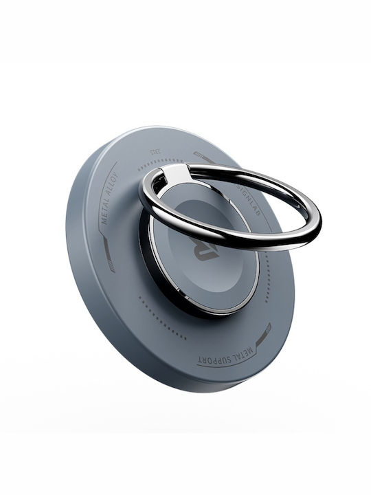 Rock W51 15W Magnetischer Ring 3-in-1 Kabelloses Ladegerät Schwarz