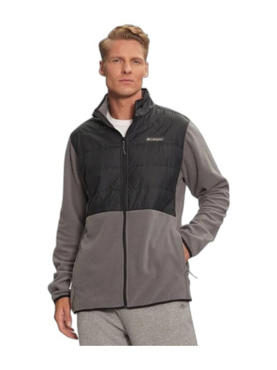 Columbia Basin Butte Ανδρική Ζακέτα Fleece Γκρι