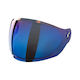 Iridium Blue Visor City 19-1 Iridium Blue Helmets Eteres Xs-s-m 18500122 Agv