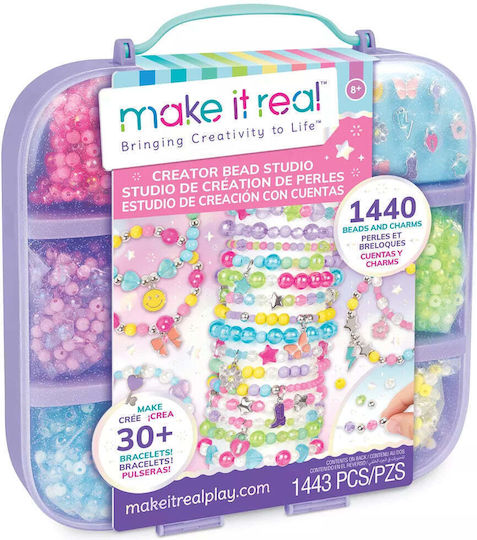 Make It Real Κοσμήματα Creator Bead Studio για Παιδιά 8+ Ετών 1443τμχ