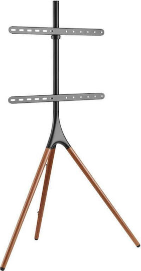 Blackmount Tripod Elegant Easel Tv 45"-65" Blackmount Fs12-46f Max 32kg Black-walnut