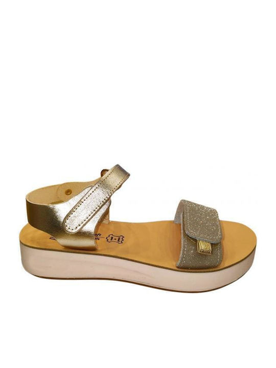 Pretty Soft Kinder Sandalen Gold