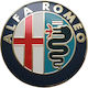 Alfa Romeo Hood Trunk Badge Sticker 74mm