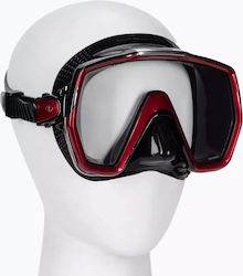 Tusa Freedom Hd Diving Mask Red Black Tusa Freedom Hd Diving Mask Red Black