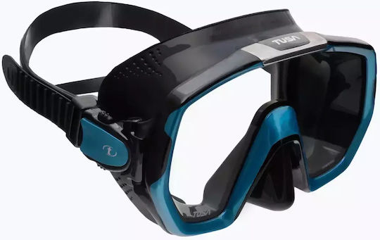 Tusa Freedom Elite Tauchmaske Türkis Schwarz