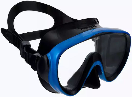 Tusa Sportmask Tauchmaske Blau Schwarz