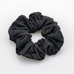 Elastic de păr din material textil 7 culori-negru