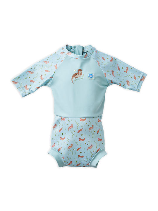 Splash About Splash Kids Swimwear Swim Diaper Light Blue
