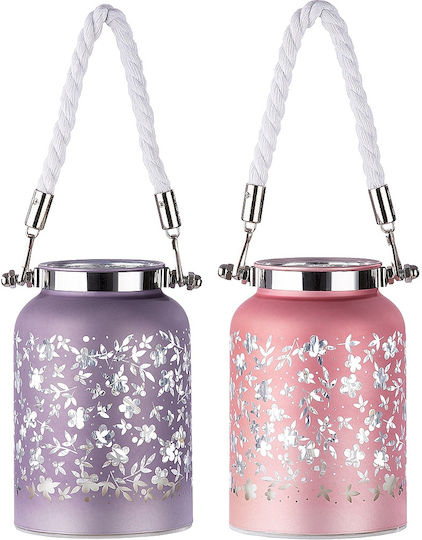 ArteLibre Dekorative Lampe Laterna Mehrfarbig