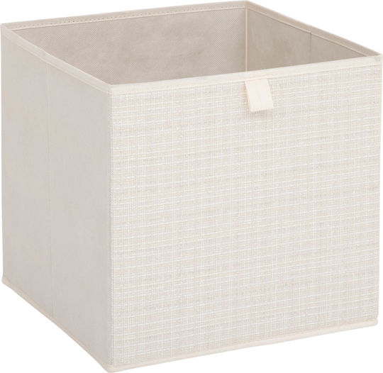 5Five Paper Storage Box with Lid Beige 31x31x31cm 1pcs