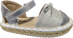 Papillon Kids Espradrilles Silver Papillon Kids Espradrilles Silver