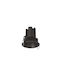 Inlight Metallic Recessed Spot with Integrated LED and Natural White Light Black 1pcs