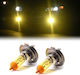 Lămpi Autoturismului H7 Halogen 3000K Alb cald 12V 55W 2buc