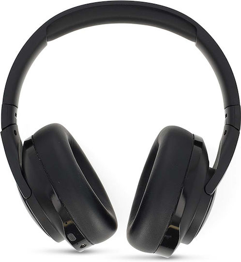Nedis Wireless / Wired Over Ear Headphones with 28 hours of Operation and Quick Charge Black