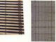 ArteLibre Shade Blind Bamboo in Brown Color L150xH300cm