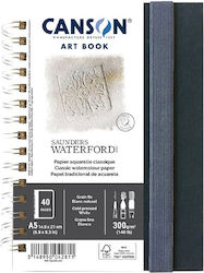 Notizbuch Kunstbuch Waterford Spiral A5 300g/m²...