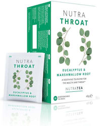 Nutra Tea Throat Eucalyptus & Marshmallow Root Therapeutic Infusion 40g 20 Sachets Nutra Tea Throat Eucalyptus & Marshmallow Root Therapeutic Infusion 40g 20 Sachets
