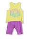 Kids' Set with Leggings Summer 2pcs Lemon