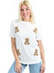 Women's Crop T-shirt White