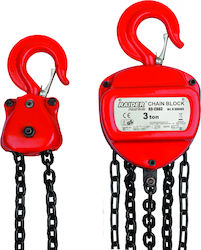 Верижен Подемник в Червен Цвят RD-CB03