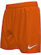 Nike 4" Volley Kids Swimwear Swim Shorts Orange Blaze