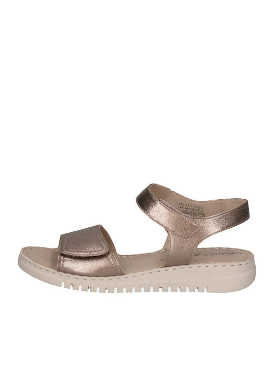 Caprice Leather Women's Flat Sandals Anatomic i...