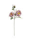 Arti Casa Dekorative Künstliche Pfingstrosenzweig Rosa 79cm