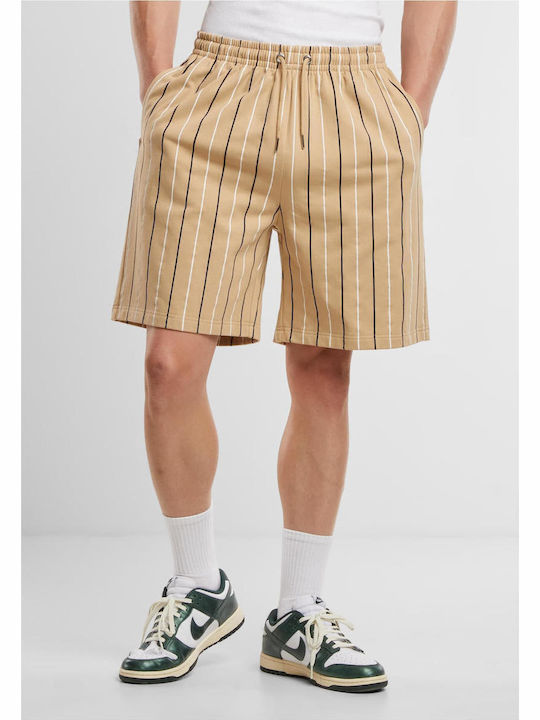 Ανδρική Βερμούδα Unionbeige, White, Black