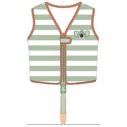 Swim Essentials Σωσίβιο Γιλέκο Κολύμβησης Ιμάντα Ασφαλείας Παιδιά 3-6 Ετών Koala