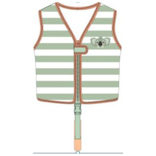 Vestă de Înot Swim Essentials cu Curea de Siguranță pentru Copii 3-6 Ani Koala