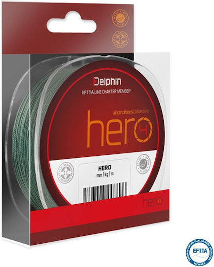 Delphin Hero X4 Green 300m 0.250mm 500793660