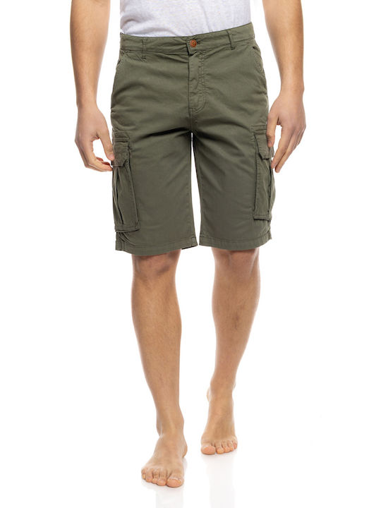 Splendid Ανδρική Βερμούδα Cargo Khaki