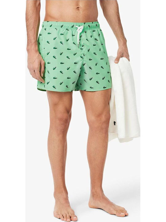 Lacoste Ανδρικό Μαγιό Σορτς Τιρκουάζ