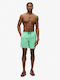 D3 Sport Graphic 17 Swim Short Men's Swimwear Shorts Green with Patterns