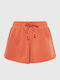 Women's Sporty Shorts Orange