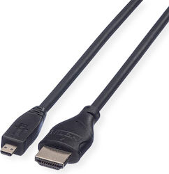 Roline High Speed Cabluri HDMI 1.4 HDMI De Sex Masculin - HDMI De Sex Masculin 2m Negru