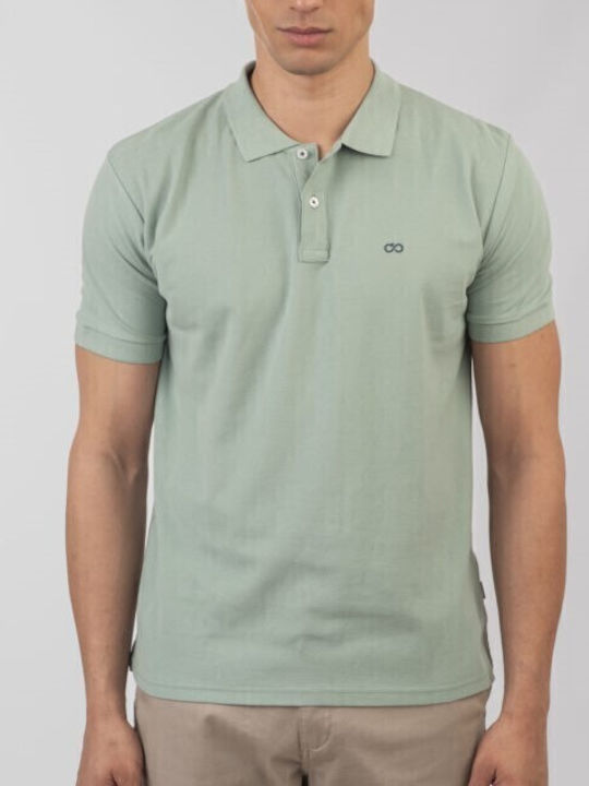 Double Polo T-shirt Μέντα