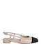Beige Heels with Strap
