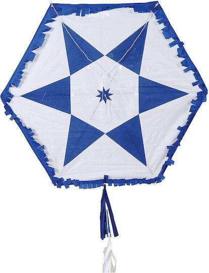 Lianos Hexagon Kite with Tail 1pcs