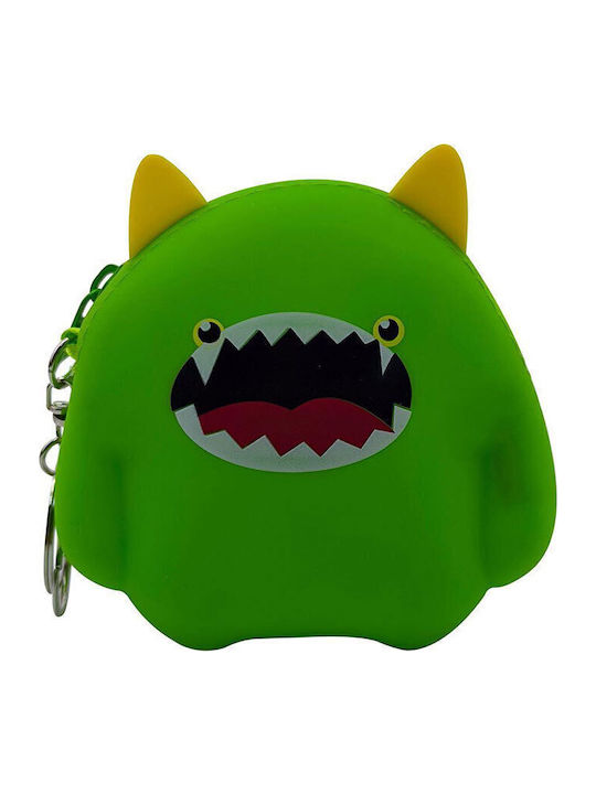Must Team Kids Wallet with Coins with Zipper Green