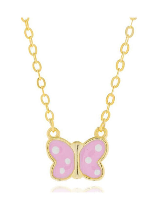 Jools Kinderkette Schmetterling Aus Silber