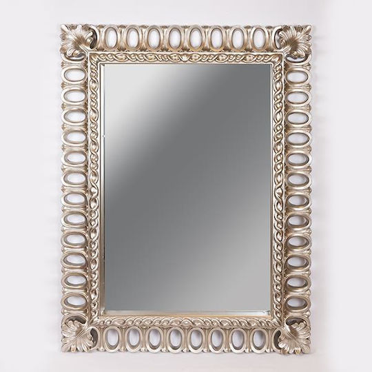 Estheti Wall Mirror Pu Antique Gold 90x6.5x120cm 751-12026