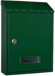 FFG Cutie Poștală pentru Exterior Inox în Culoarea Verde FFG Cutie Poștală pentru Exterior Inox în Culoarea Verde