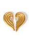 Toya Earrings made of Steel Gold Plated with Stones