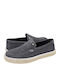 Wildleder Herren Espadrilles in Gray Farbe